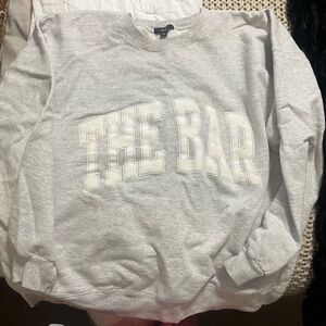 The Bar Heather Gray Pullover